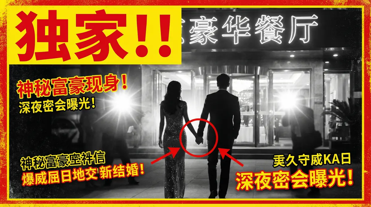 每日吃瓜 - 一线女星与神秘富商深夜密会独家偷拍照